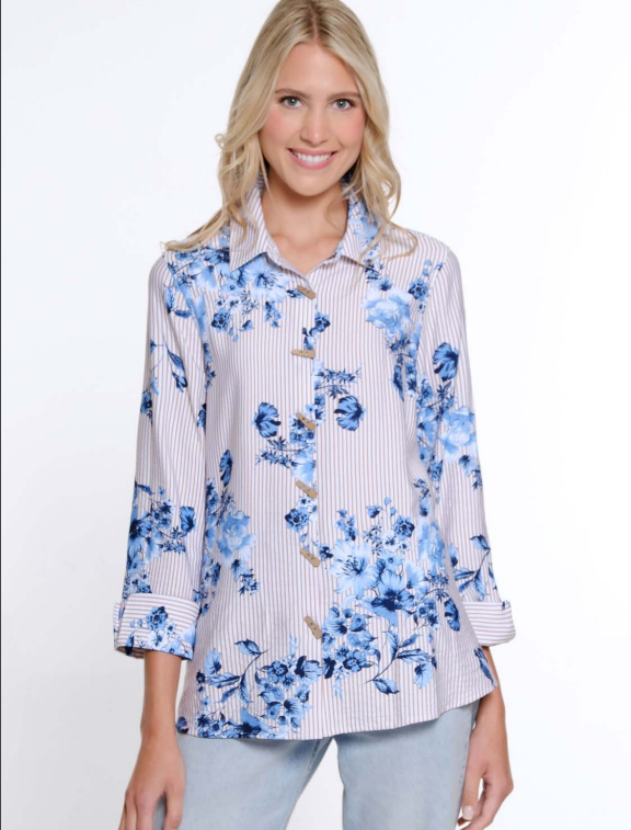 Multi Cuff Slv Bttn Shirt