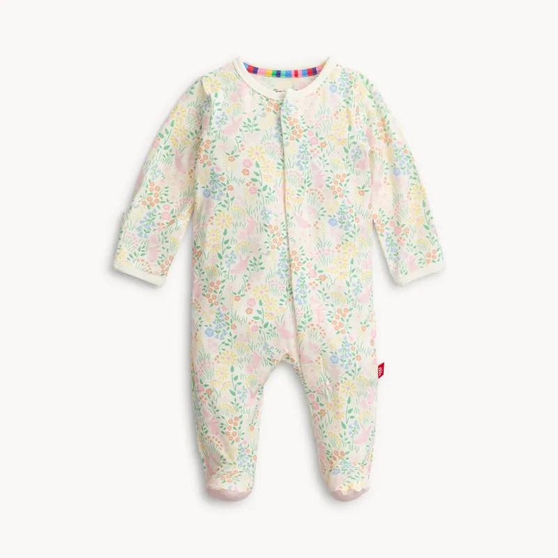 CH Hoppy Garden Ruffle Footie