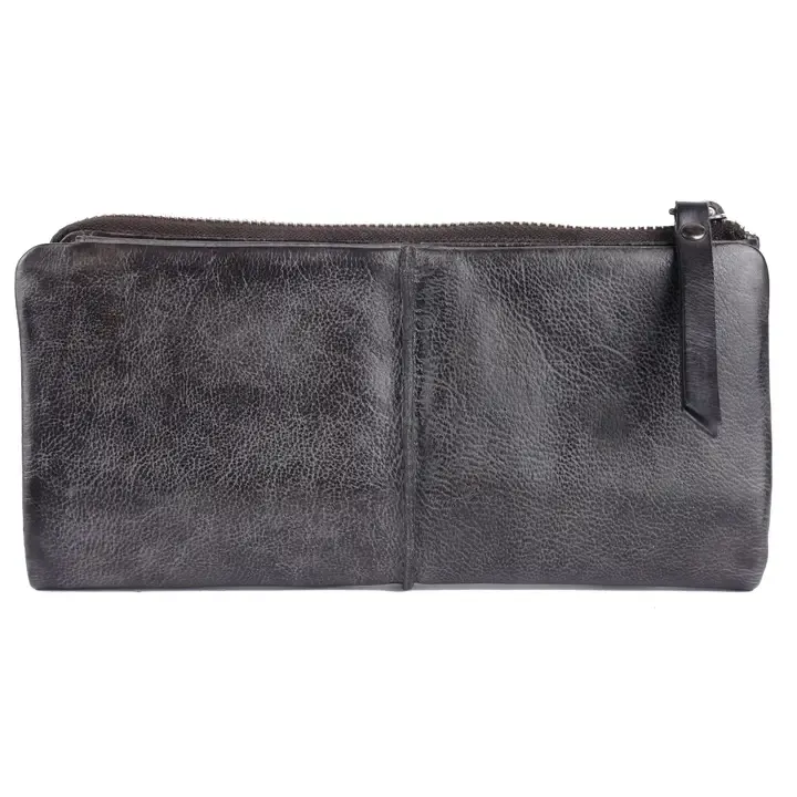 Andi Leather Wallet-Charcoal