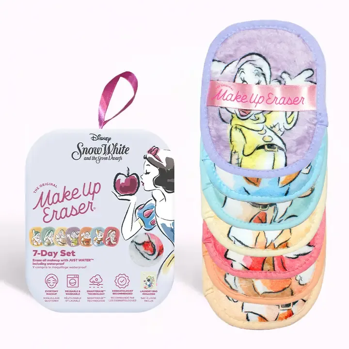 Snow White Makeup Eraser 7-Day Gift Set