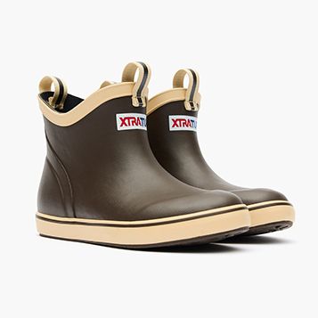 BC Youth Ankle Deck Boots-Brown