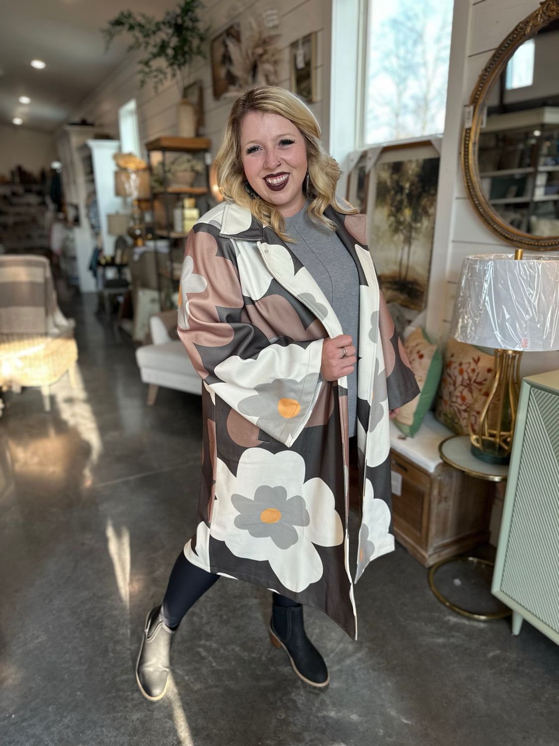 LG Retro Petal Coat