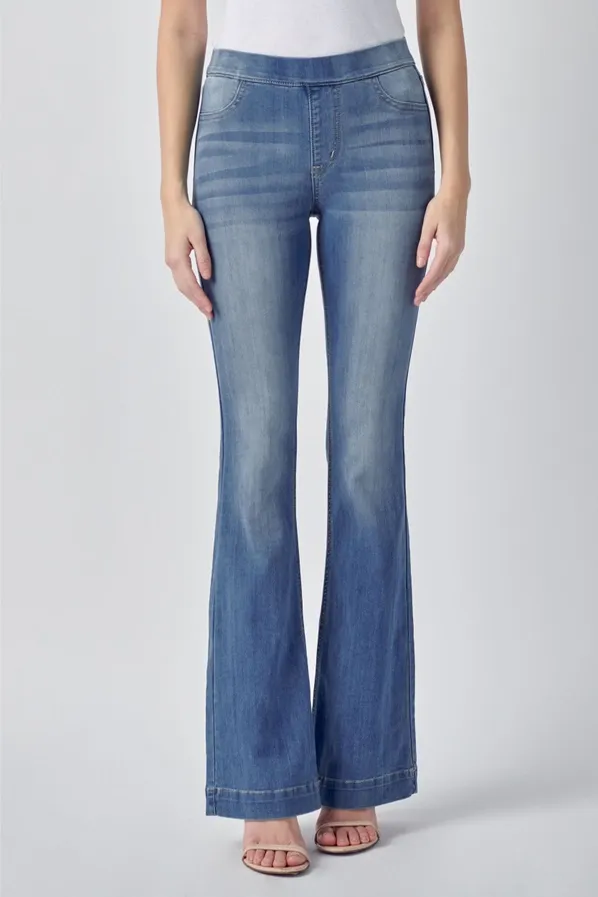 CS Medium Wash Flare Jegging