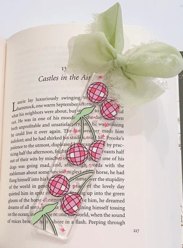 CS Acrylic Bookmarks-Disco Cherries