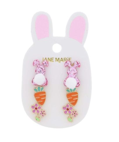 Kids Bunny Love Earrings-2