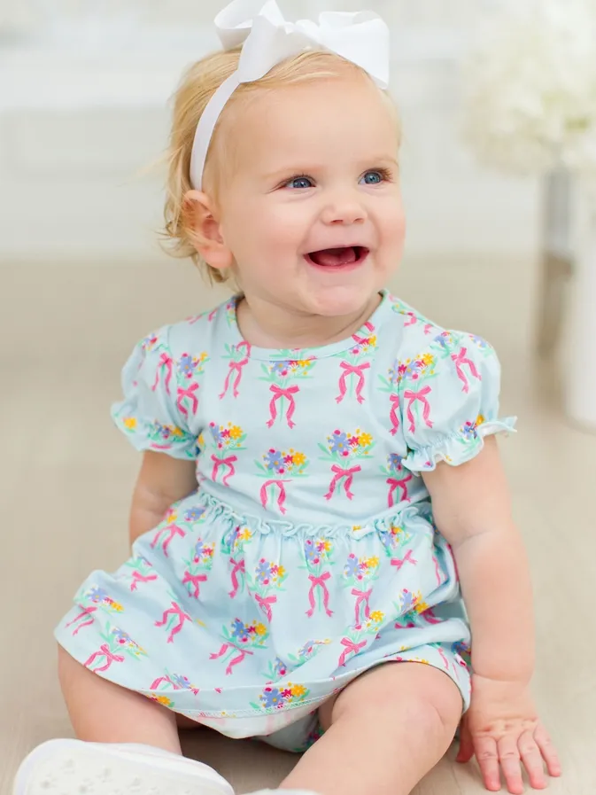 CS Bows &amp; Bouquets Romper