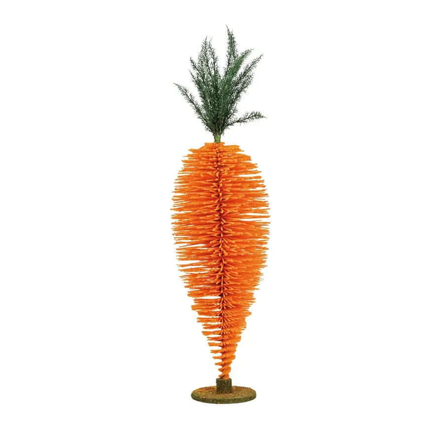 XS4510-46.5"H Flocked Carrot