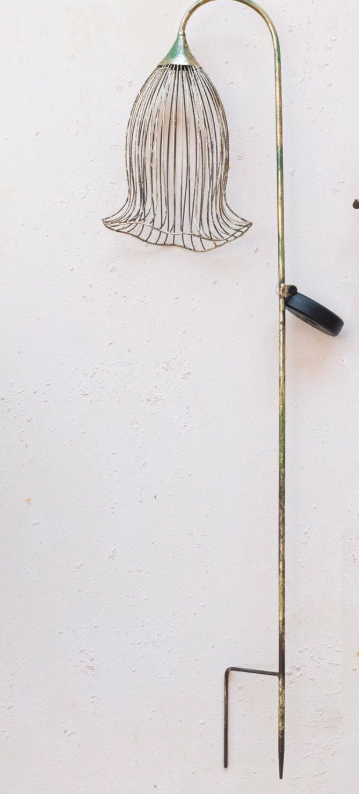 XS6080A-Metal Flower Stake Solar Light-Gold