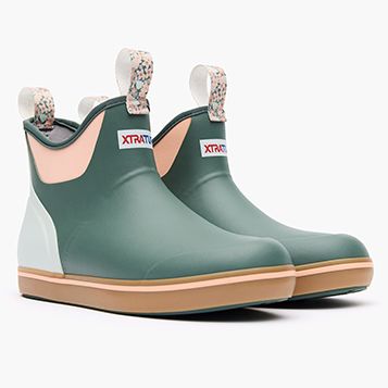 BC 6in Ankle Deck Boot-Garden Green
