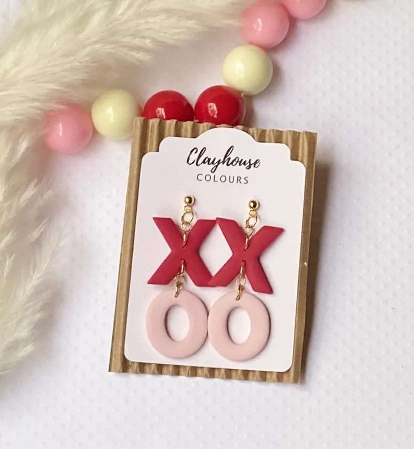 XO Clay Earrings