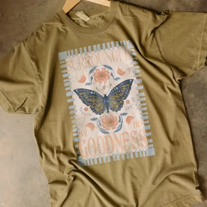 Surrounded By His Goodness Tee