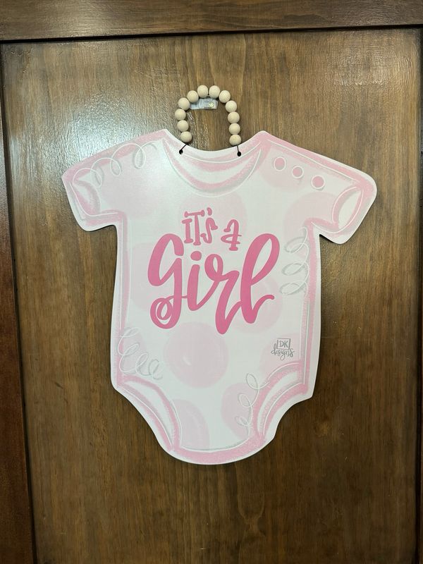 Pink Onesie Large Hanger