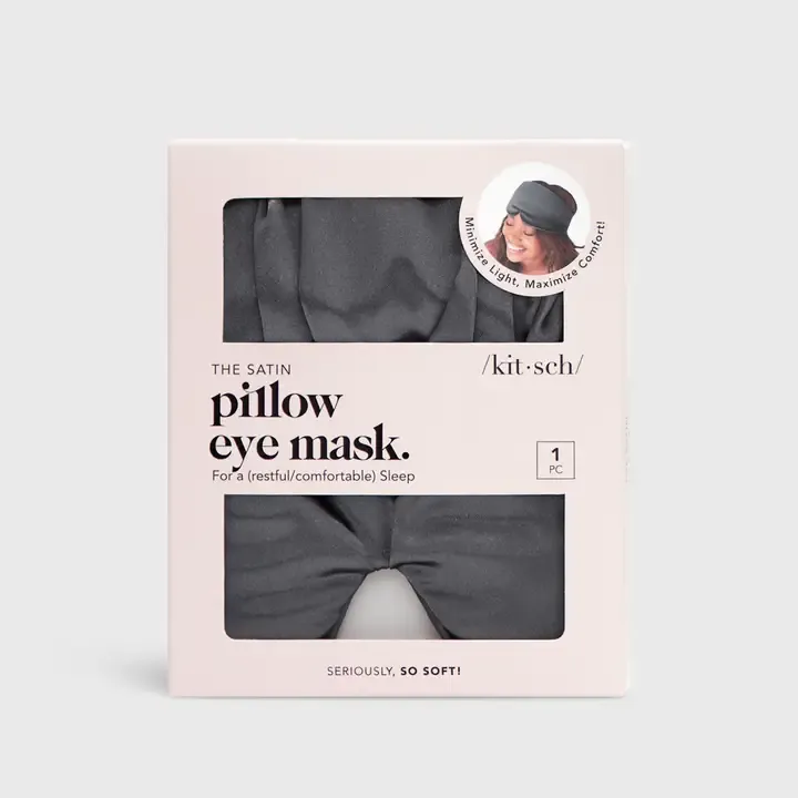 VG Pillow Eye Mask-Charcoal