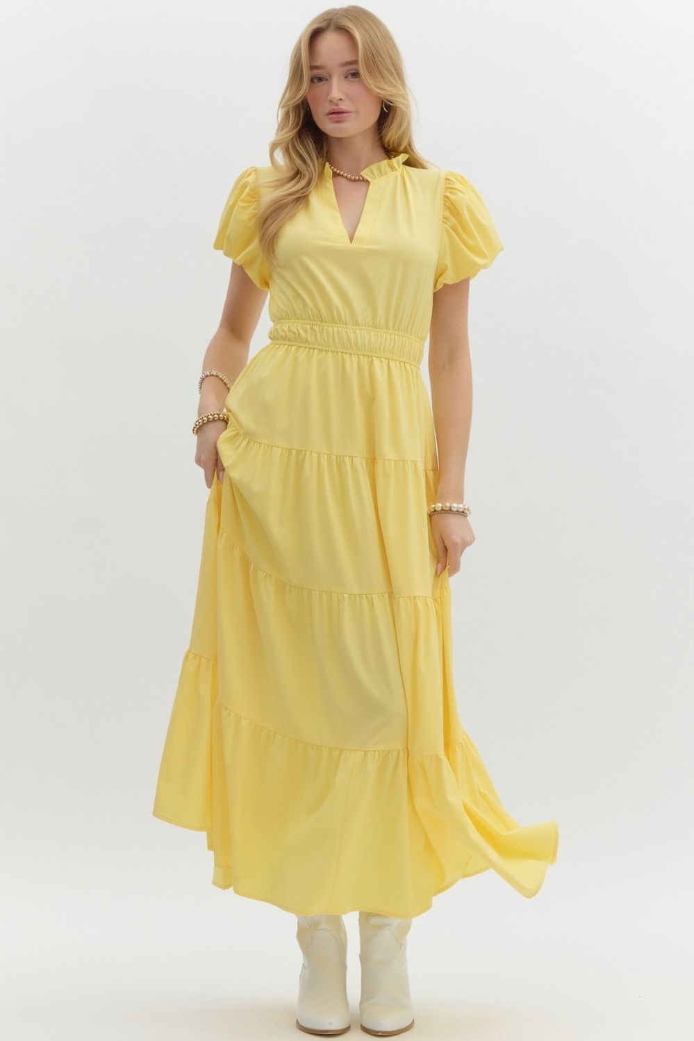 Oh My Darling Dress-Lemon