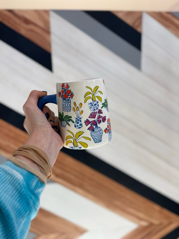 VG Bridgewater-Floral Mug Candle