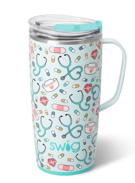 Scrub Life Travel Mug 22oz