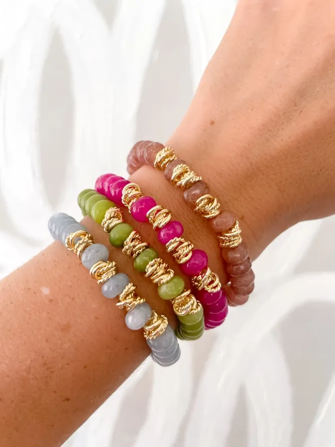 Lincoln Bracelet-Dark Apple