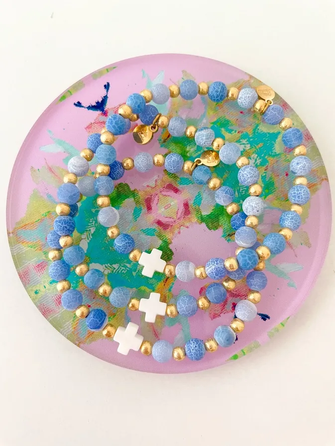Lakewood Cross Bracelet