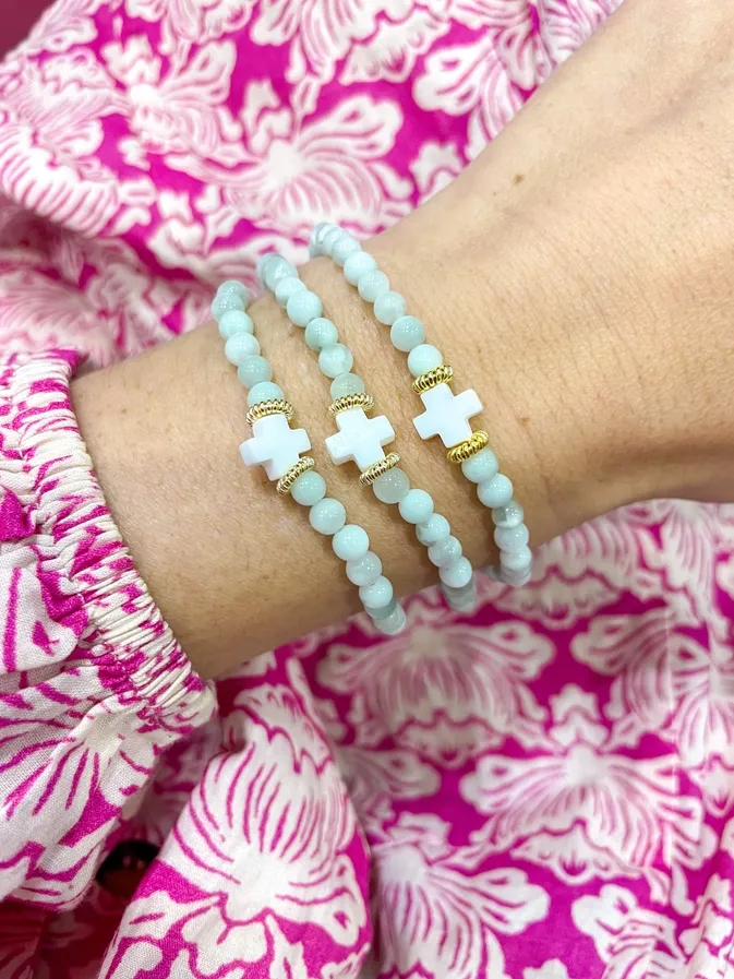 Sandy Cross Bracelet