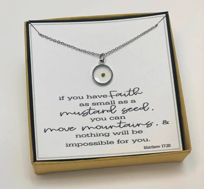 All Things Are Possible Necklace-Silver