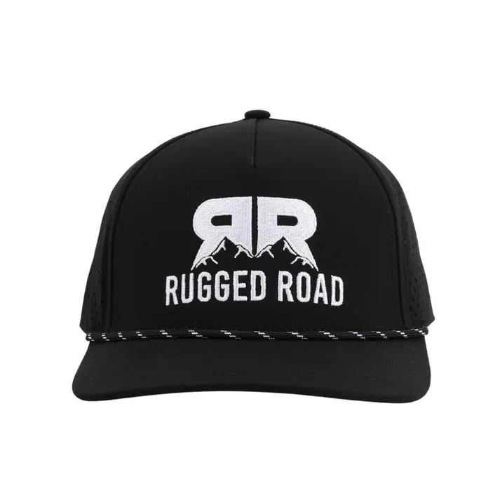 Rugged Road Rope Hat-Black