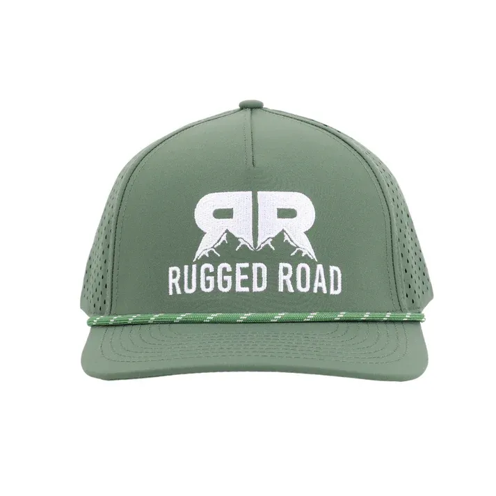Rugged Road Rope Hat-Green