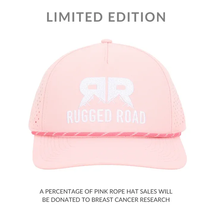 Rugged Road Rope Hat-Pink