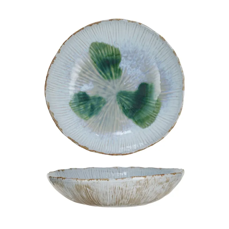 Stoneware Platter-DF8836