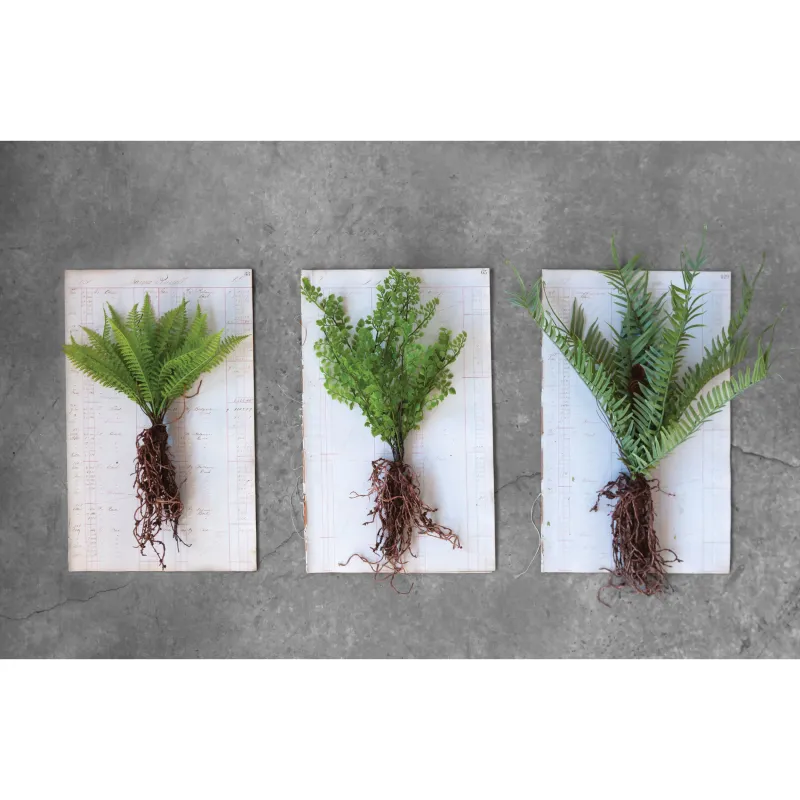 15&quot; Faux Ferns-DF0941A