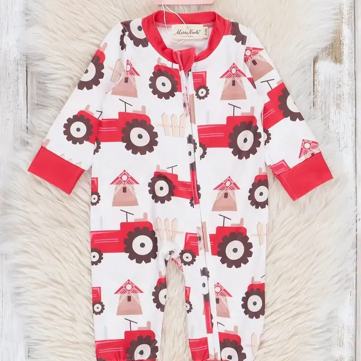 Red Tractor Sleeper PJ