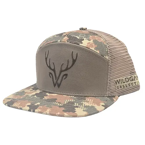 WildGame 7 Panel Camo Hat