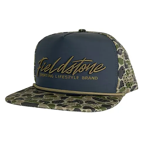 Hydro Script Logo Backwoods Hat-Camo