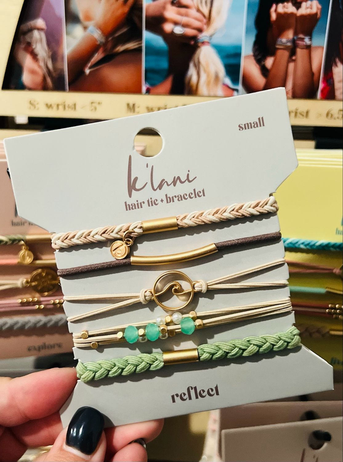 Hair Tie Bracelets-Reflect