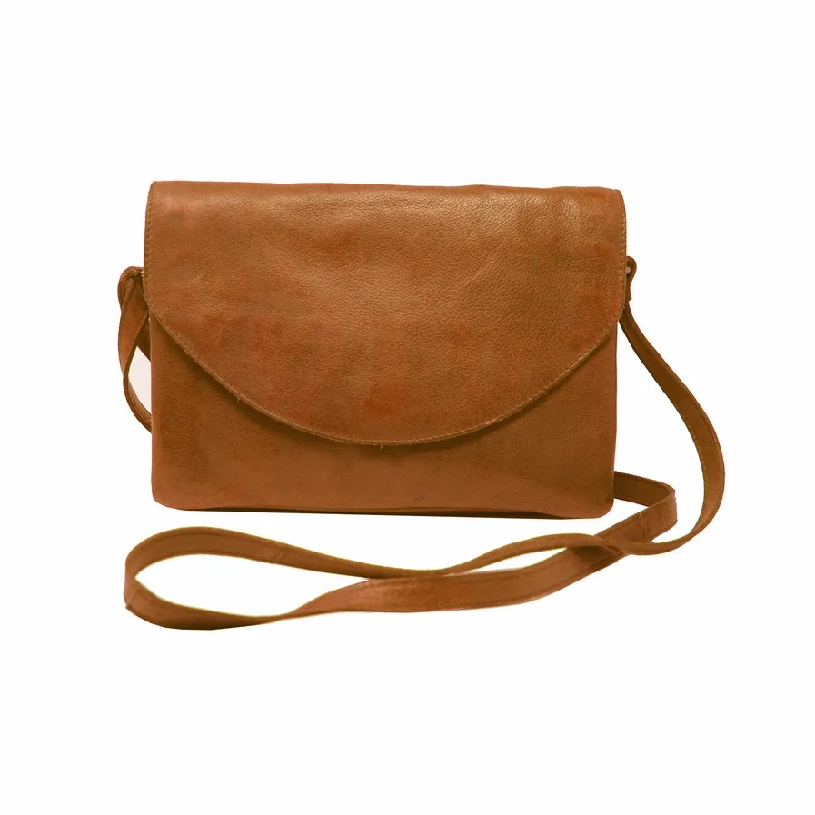 Marcus Crossbody-Cognac