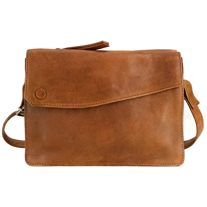 Avalon Crossbody-Cognac