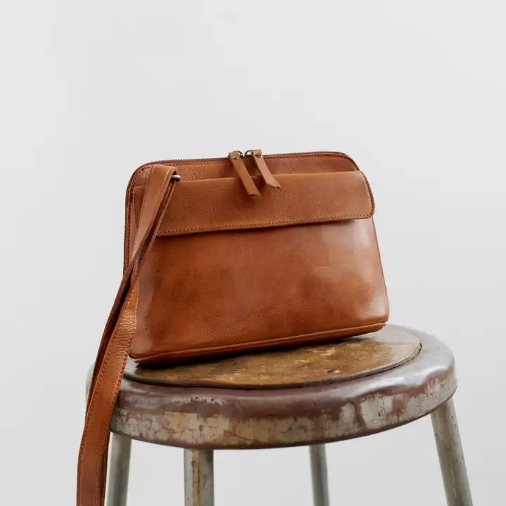 Luna Crossbody-Cognac