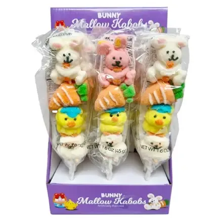 4 Piece Bunny Mallow Kabob Pop