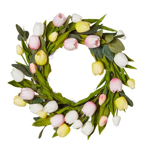 22&quot; Tulip Wreath