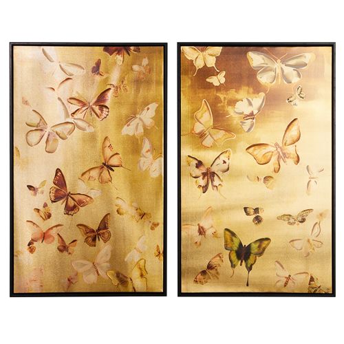 31.5&quot; Butterflies in Flight Framed Print