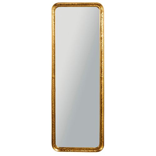 57.5&quot; Gold Rectangle Mirror