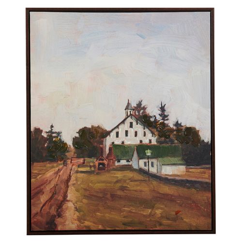23.9&quot; Back to the Ranch Framed Wall Art
