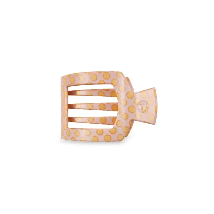 Square Flat Hair Clip Small Sunny Days Ahead