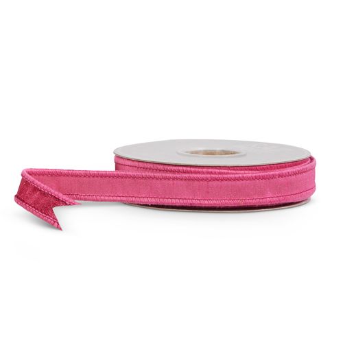 1&quot;x 10 YDS Pink Wired Ribbon