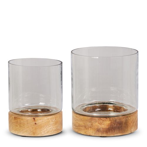 6&quot; Wooden Base Hurricanes