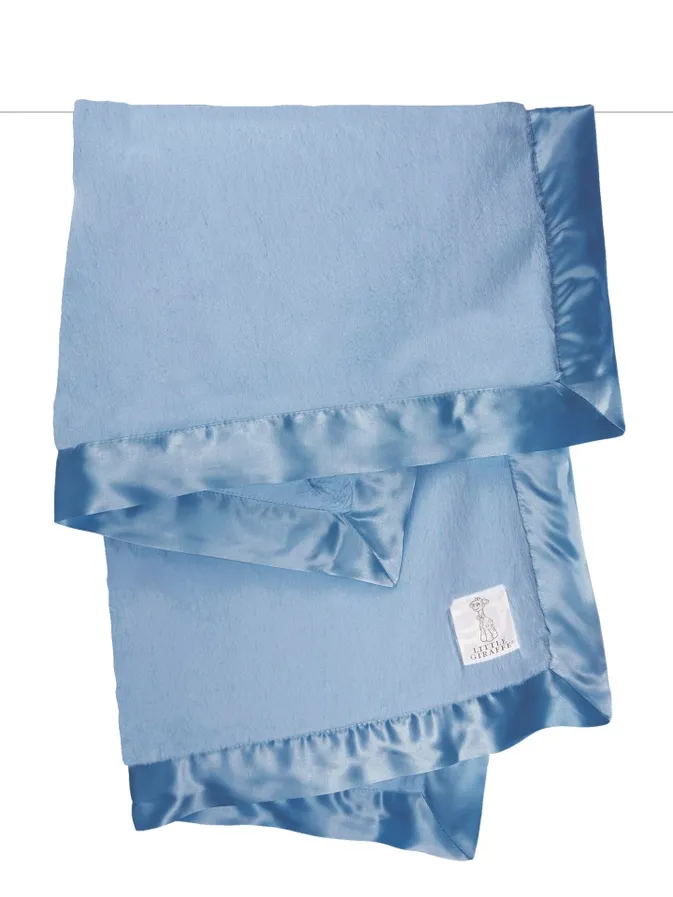 Luxe Baby Blanket-Cornflower