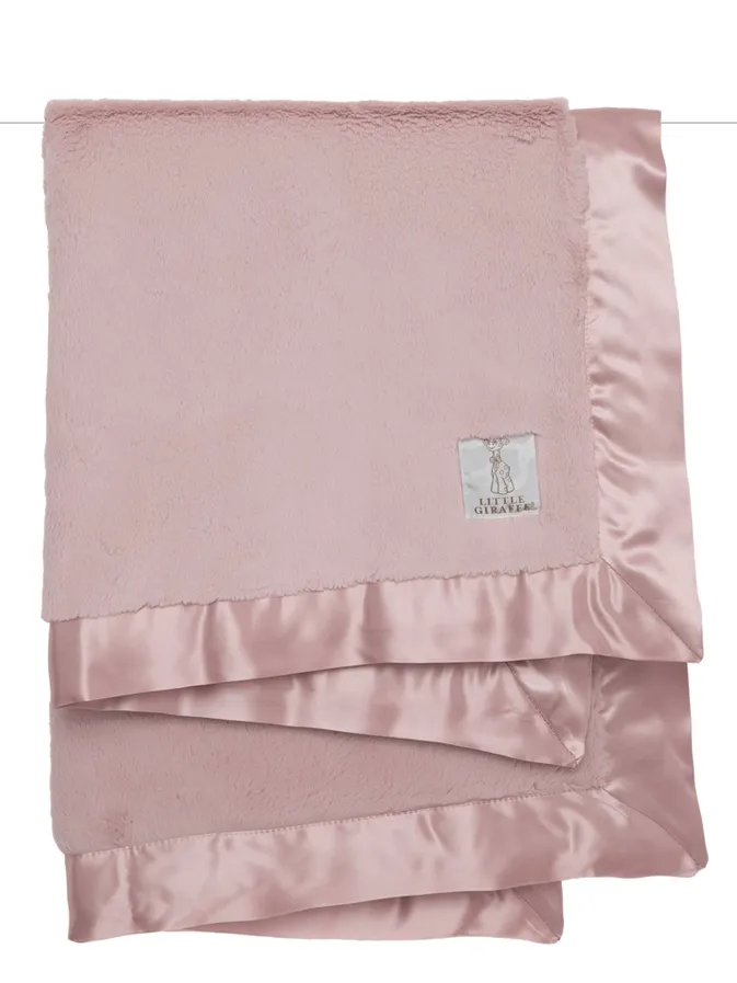 Luxe Baby Blanket-Dusty Pink