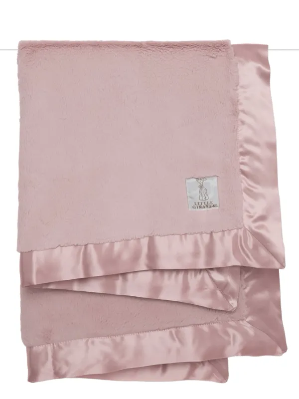 Luxe Baby Blanket-Dusty Pink