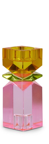 Multicolor Square Cut Crystal Large