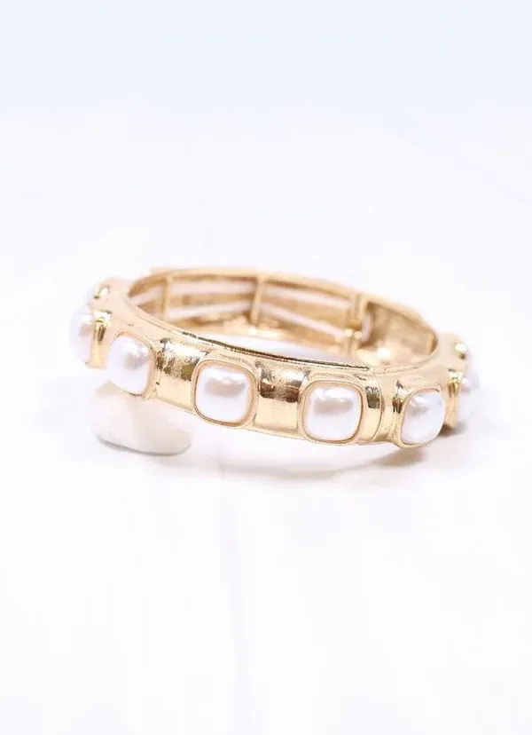 Mirren Bracelet W/Pearls