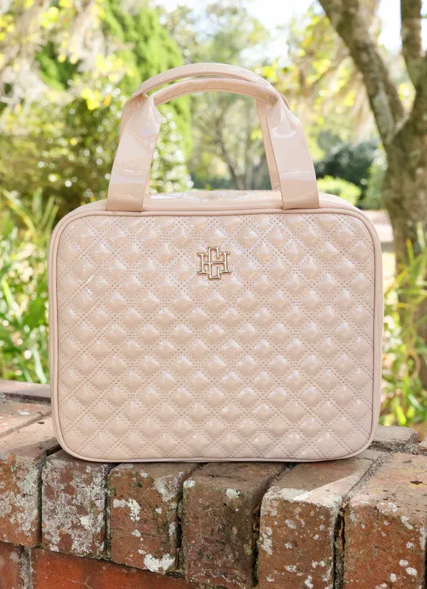 Punta Cana Large Case-Nude Patent SQ